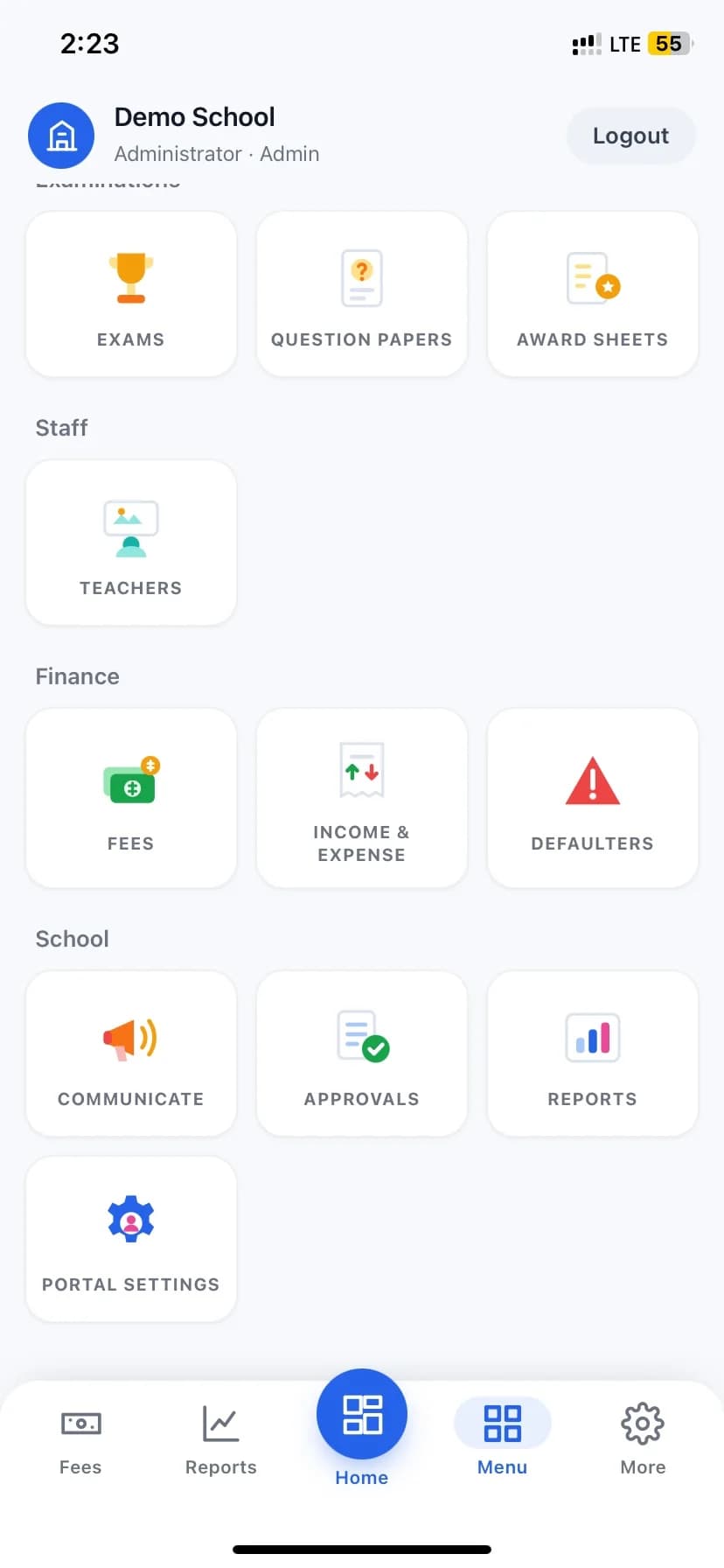 Finance & school